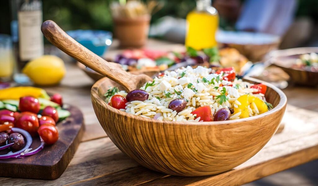 Orzo salad