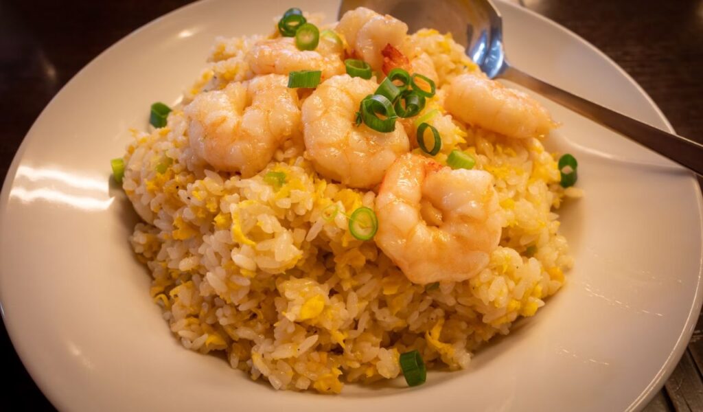 Shrimp fried rice