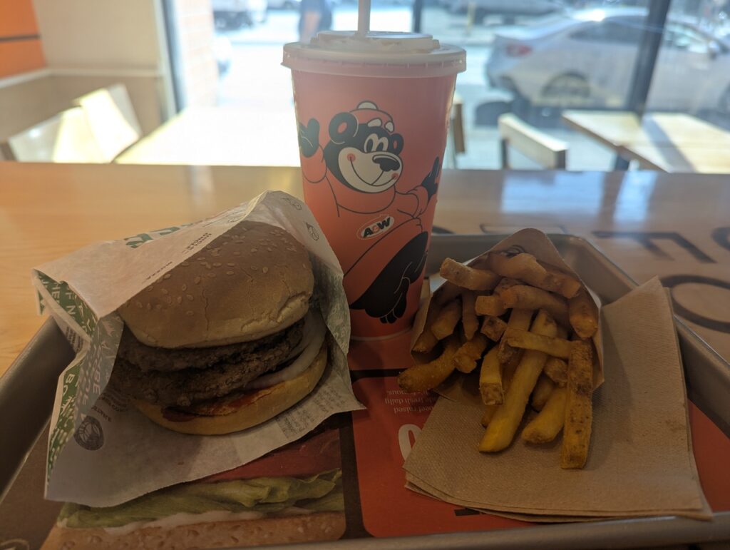 A&W Papa Burger