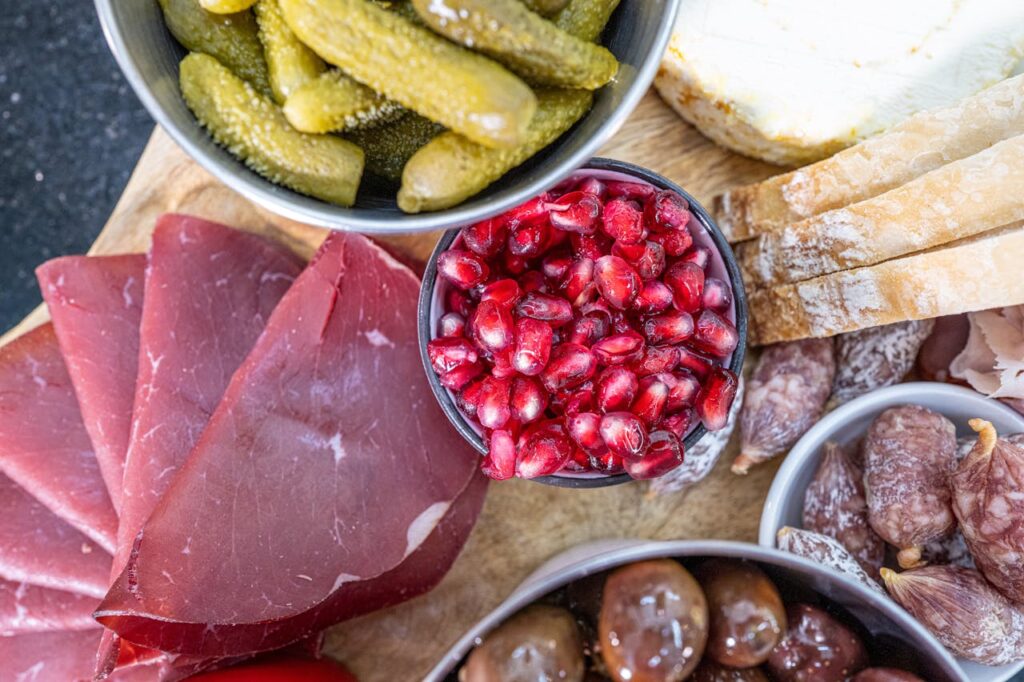 Pastrami with veggies