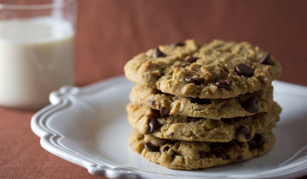 Peanut butter chocolate chip cookies