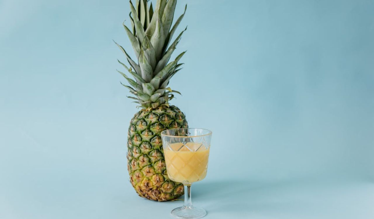 Pineapple ginger juice