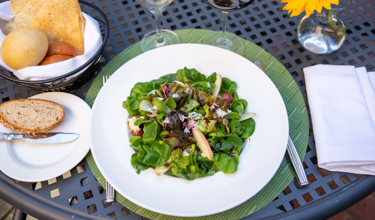 Plate of salad