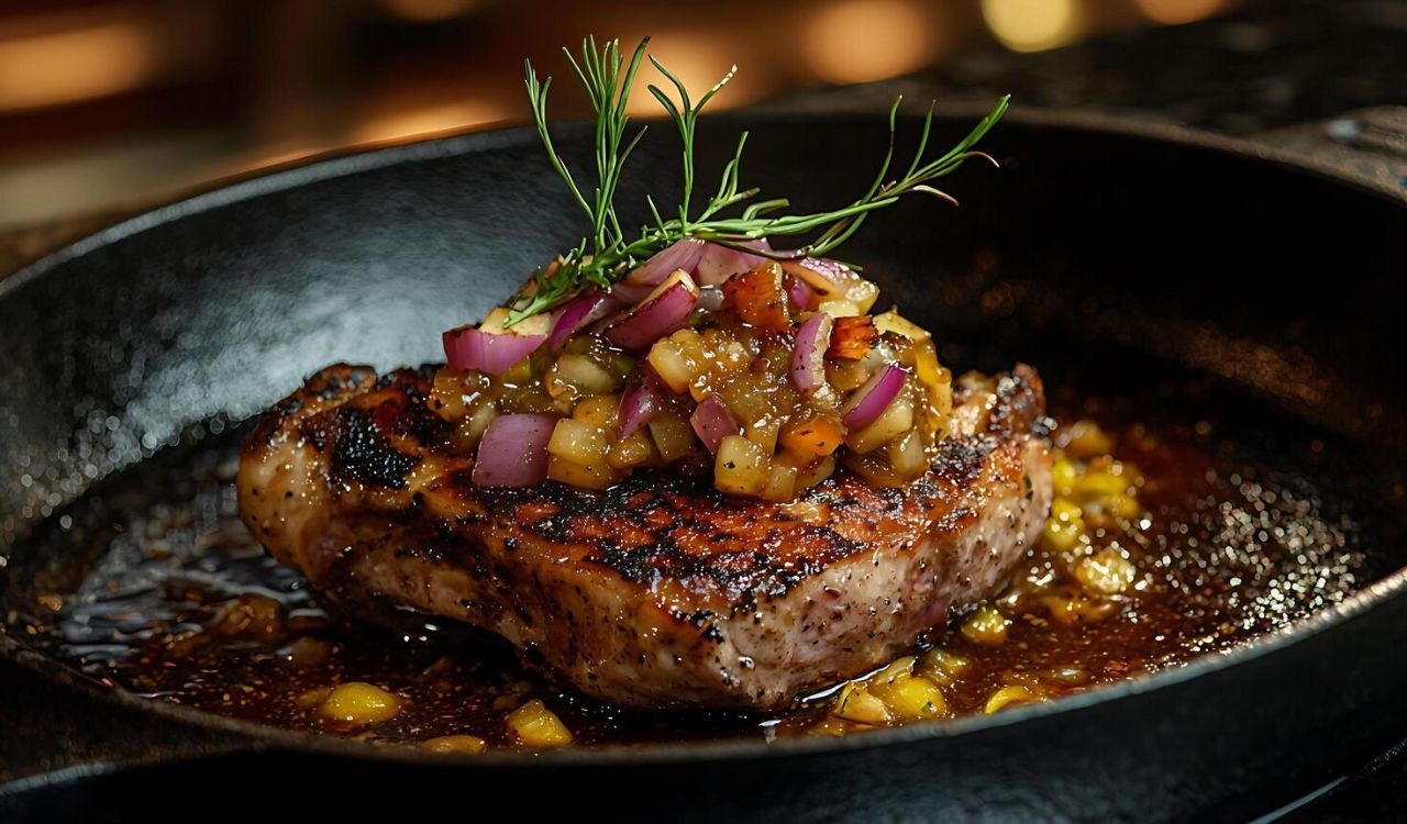 Pork Chops with Apples
