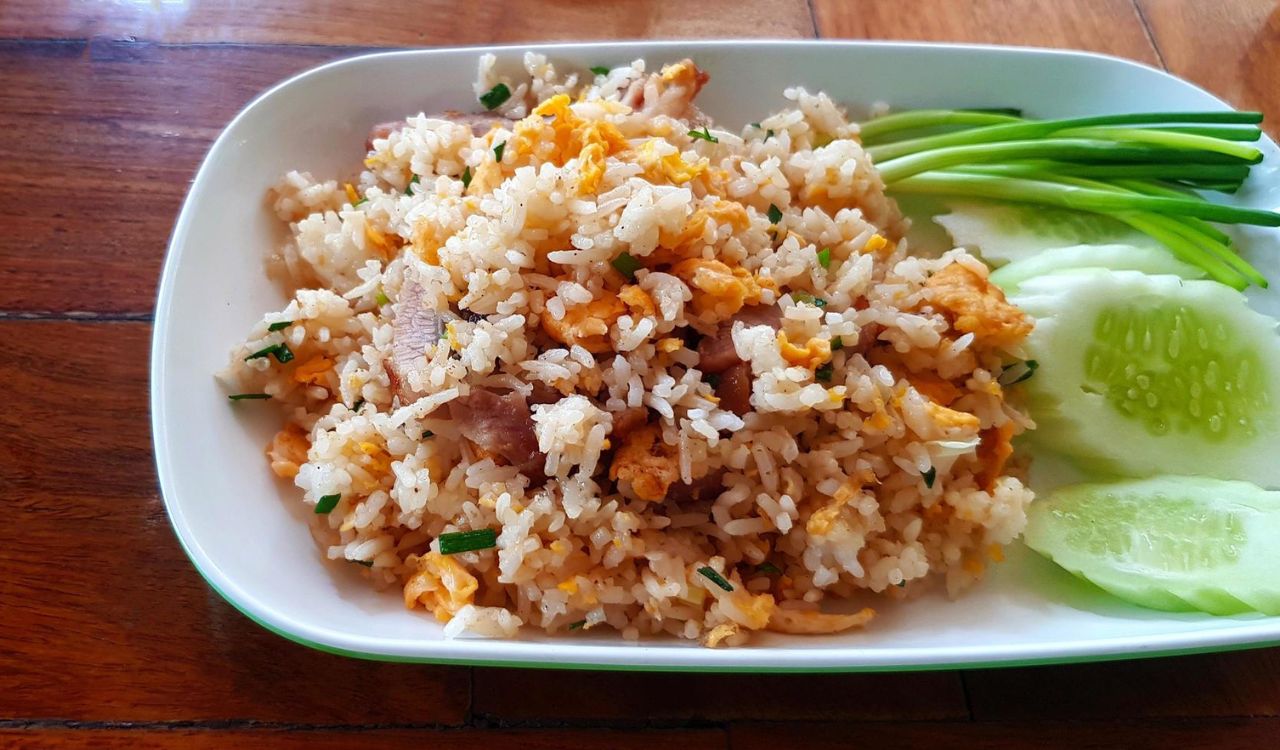 Pork fried rice