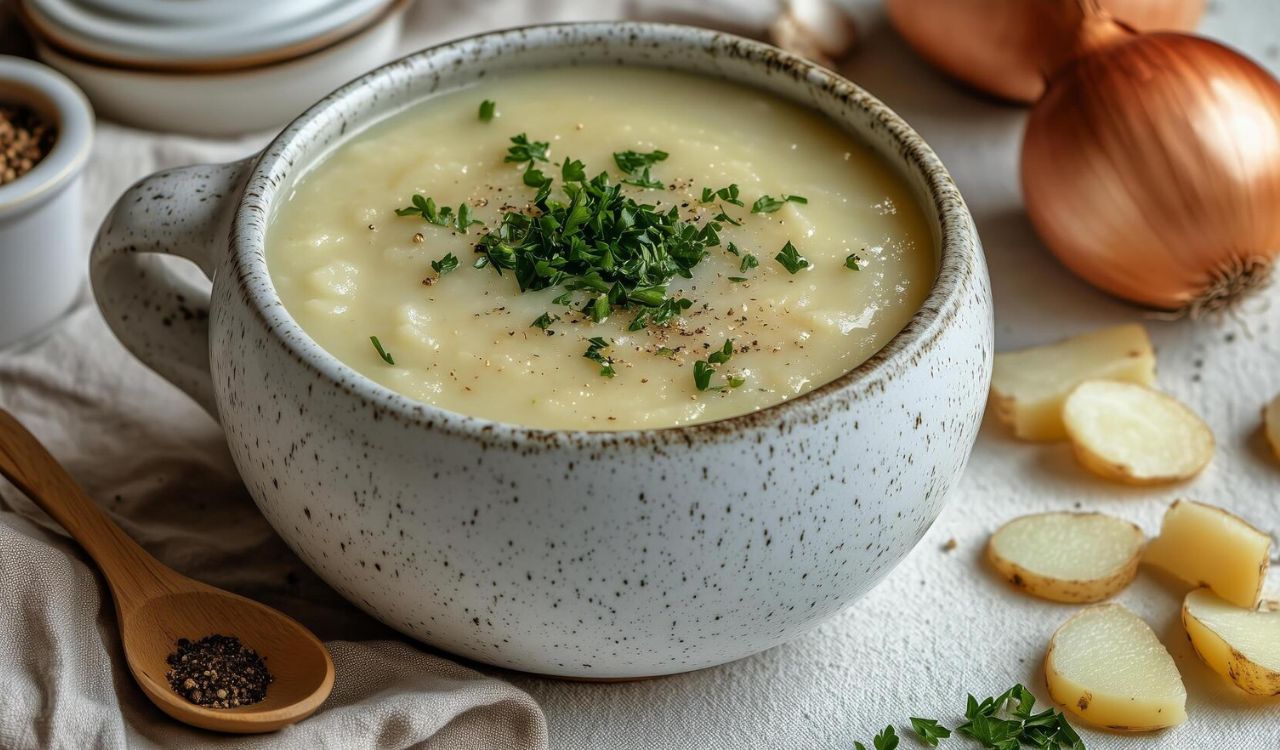 Potato leek soup