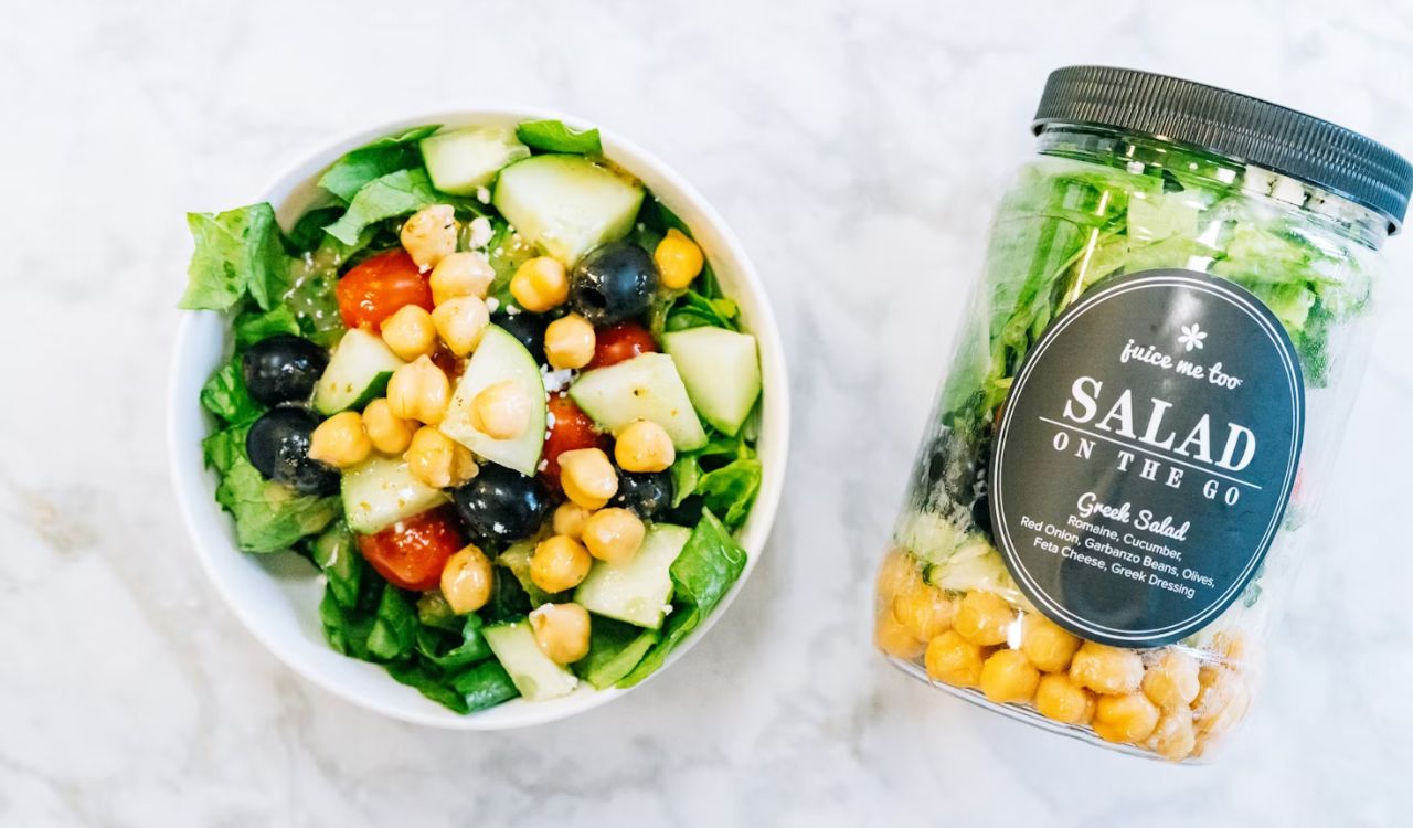 Pre-made salad