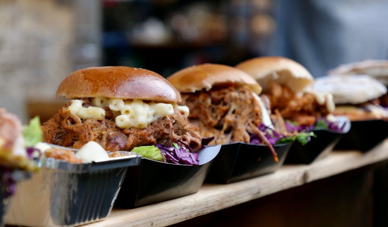 Pulled pork sandwiches