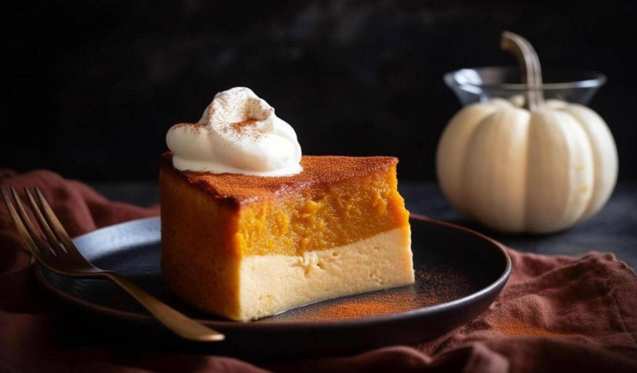 Pumpkin cheesecake