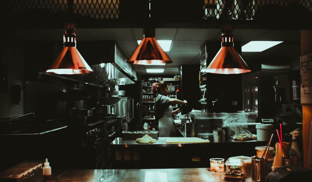 Restaurant kitchen