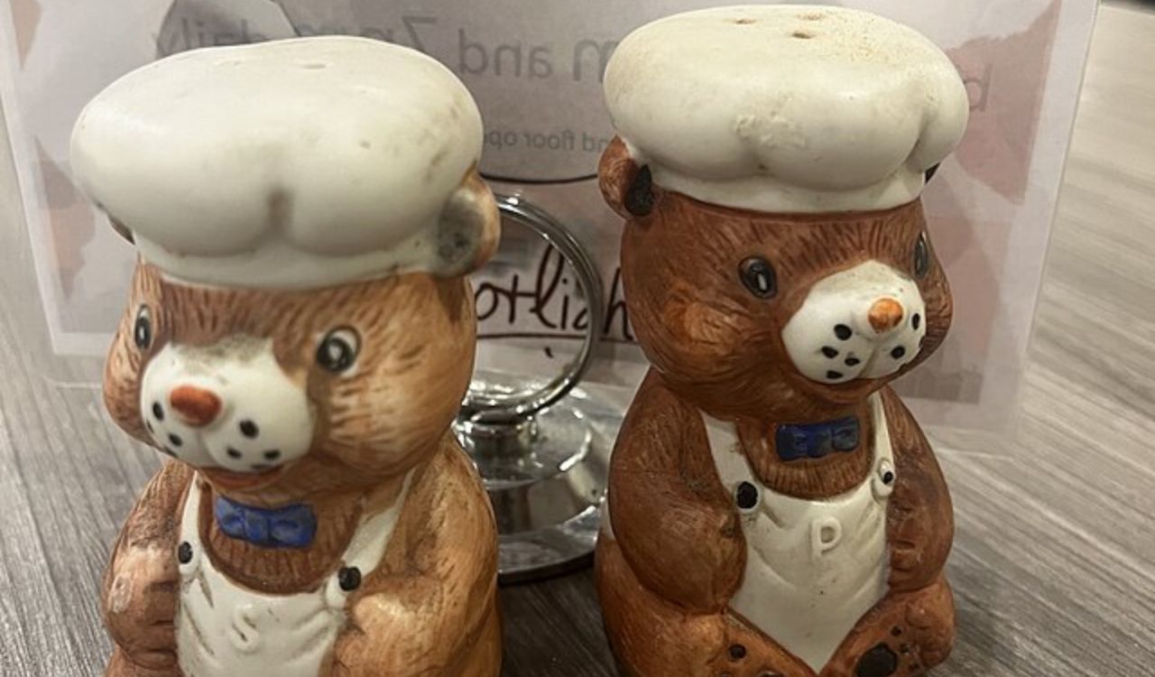 Salt and pepper shakers