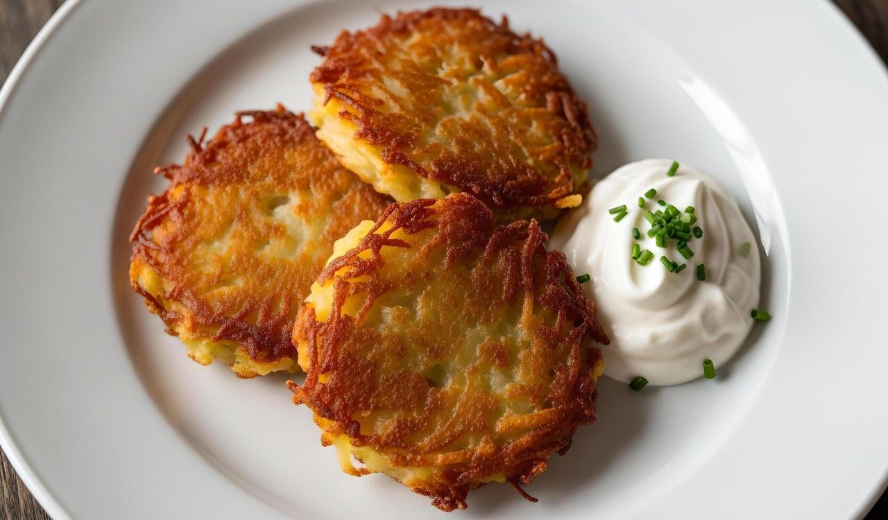 Sauerkraut and Potato Pancakes