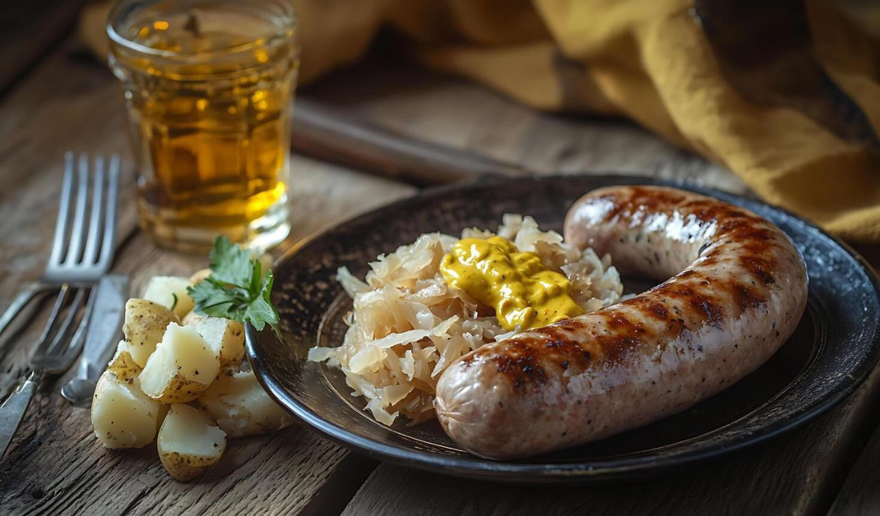 Sauerkraut and Sausage