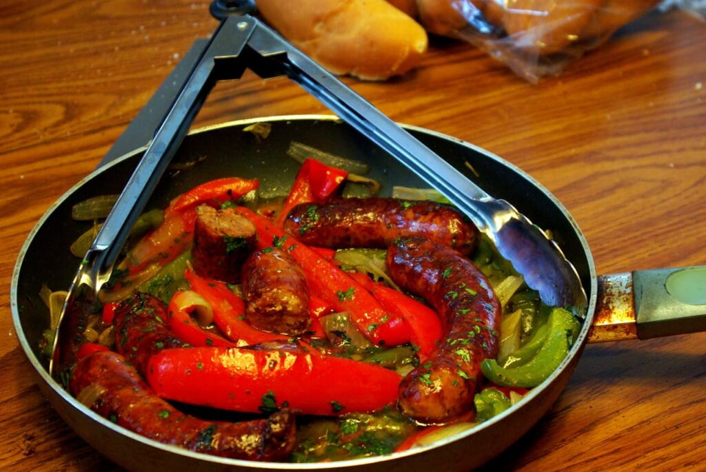 Sausage and Peppers