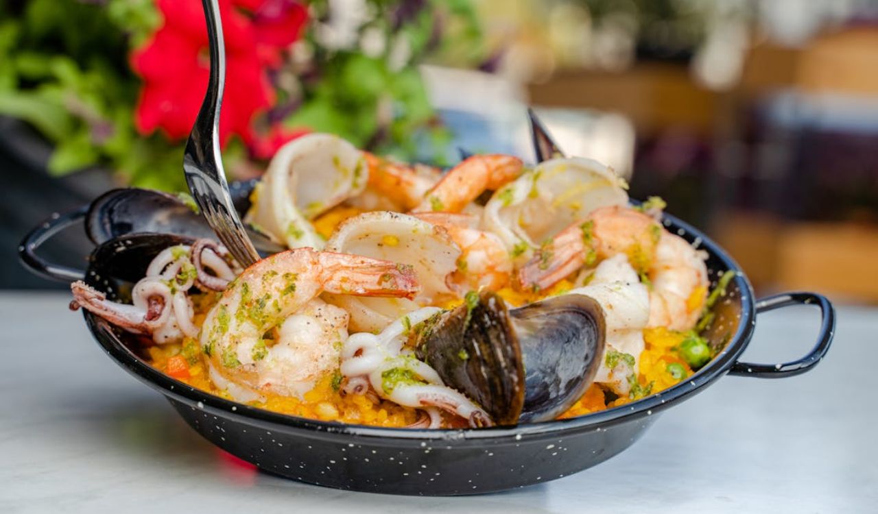 Seafood Paella