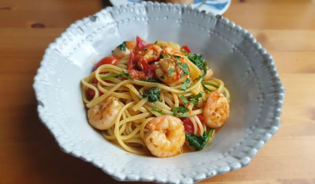 Seafood pasta