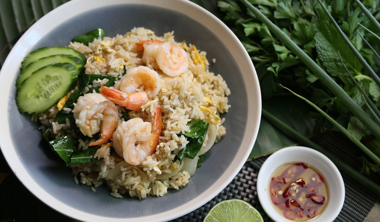 Shrimp fried rice
