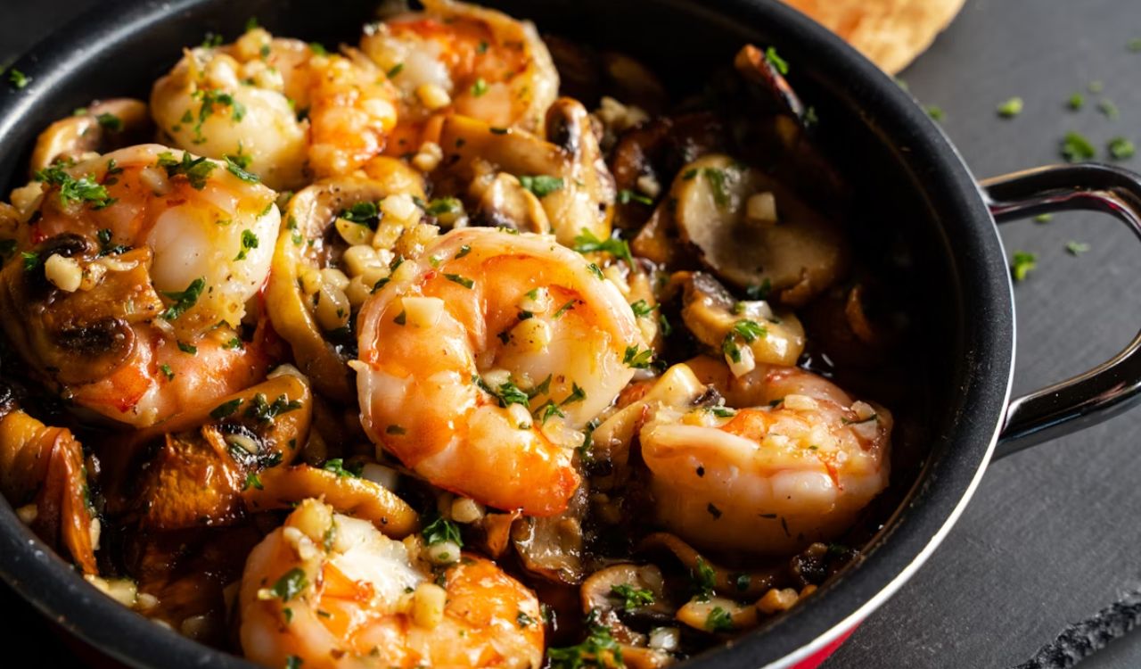 Shrimp scampi