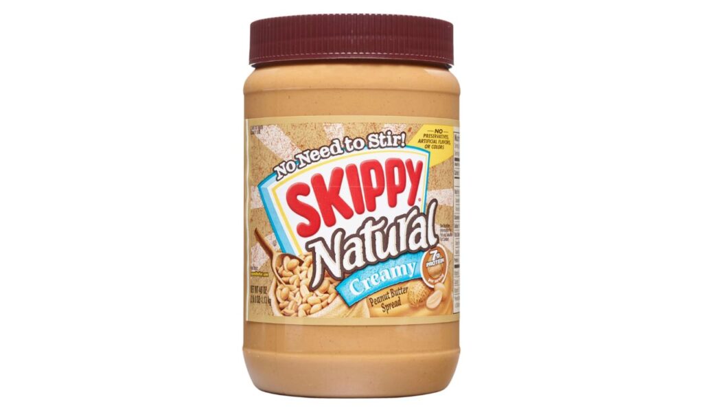 Skippy Natural Creamy Peanut Butter