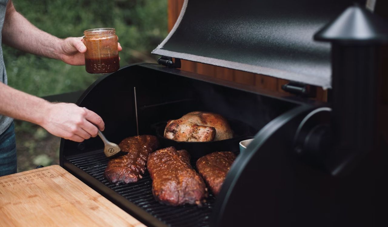 Smoker grill