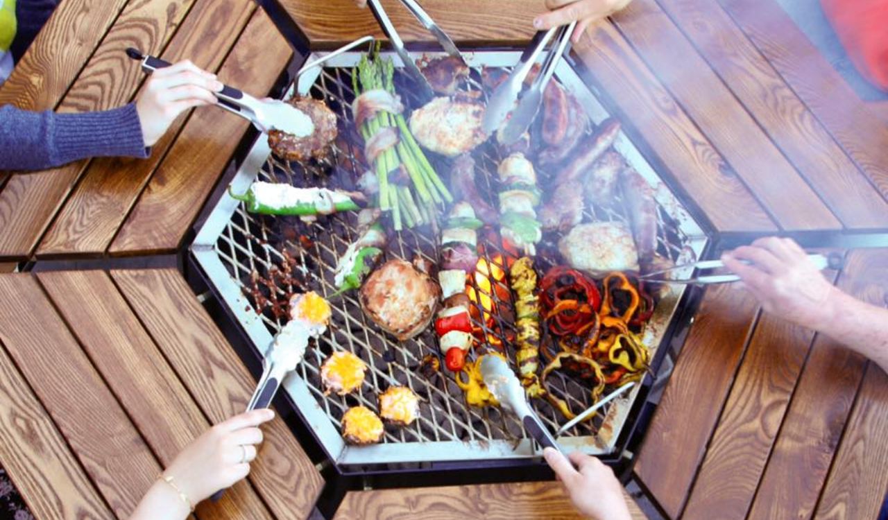Social grilling using Jag Grills