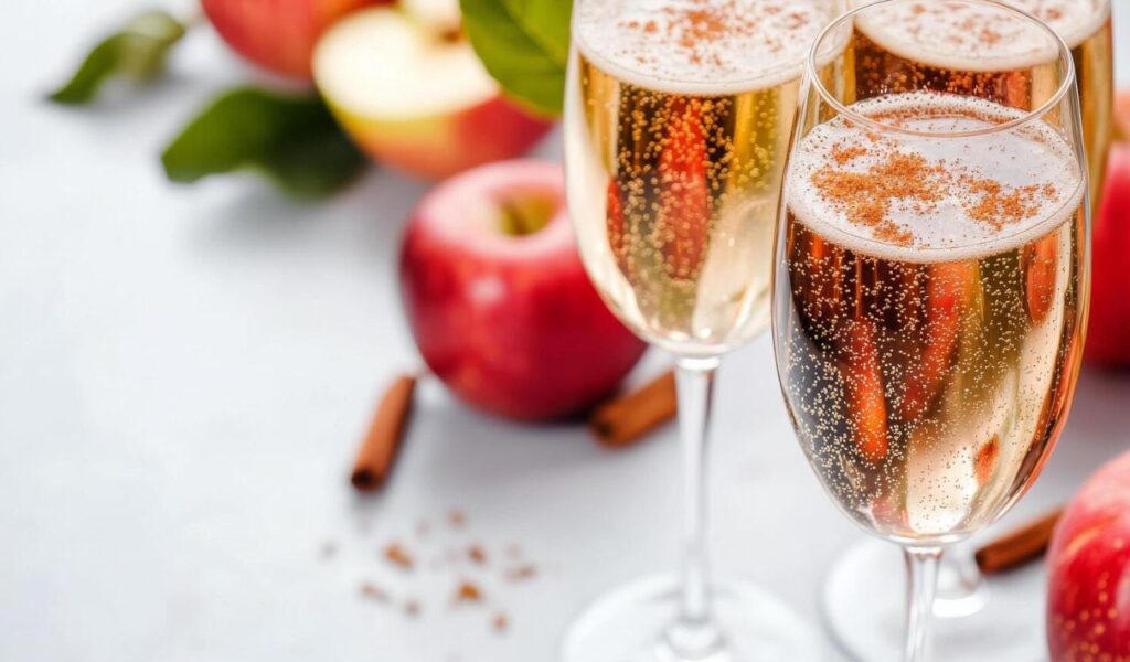 Sparkling apple cider