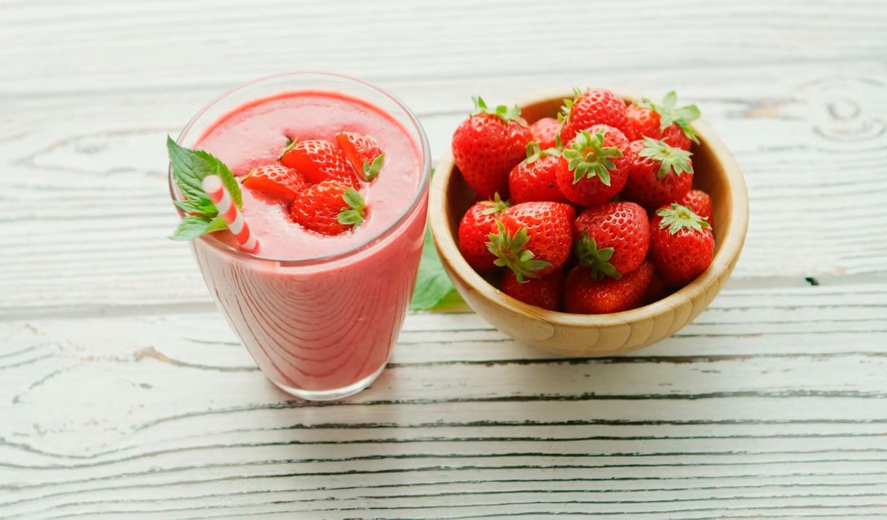Strawberry smoothie