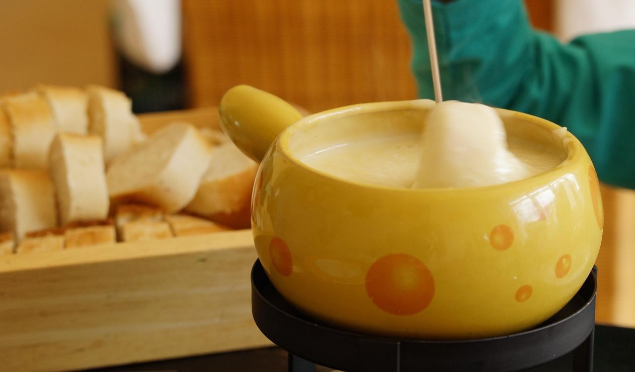 Swiss fondue cheese