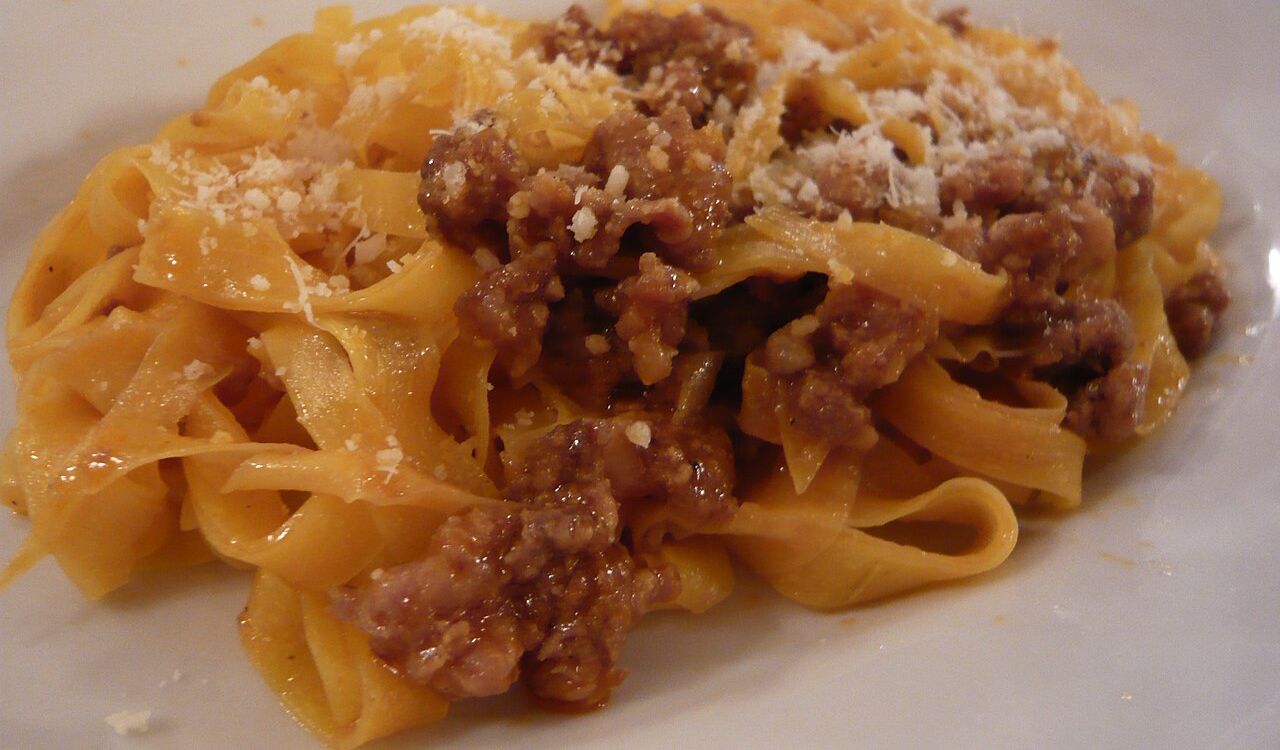 Tagliatelle with Bolognese Sauce