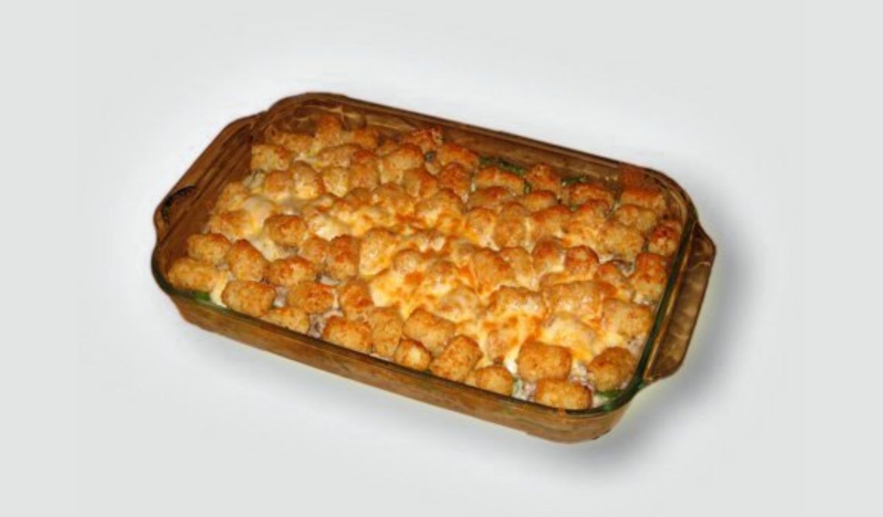 Tater tot hotdish