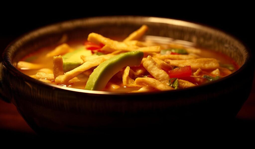 Tortilla Soup Strips