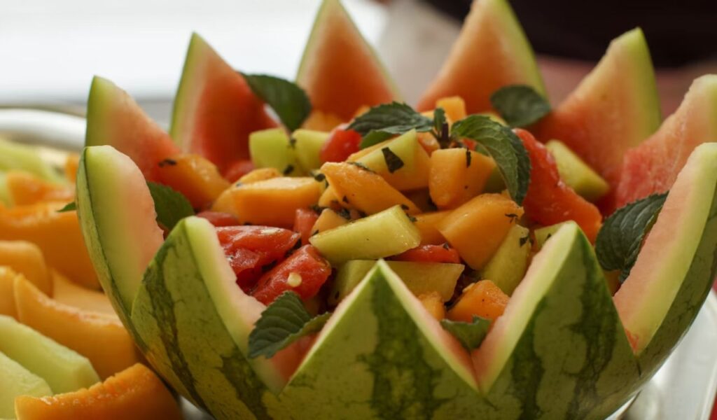 Tropical fruit salad