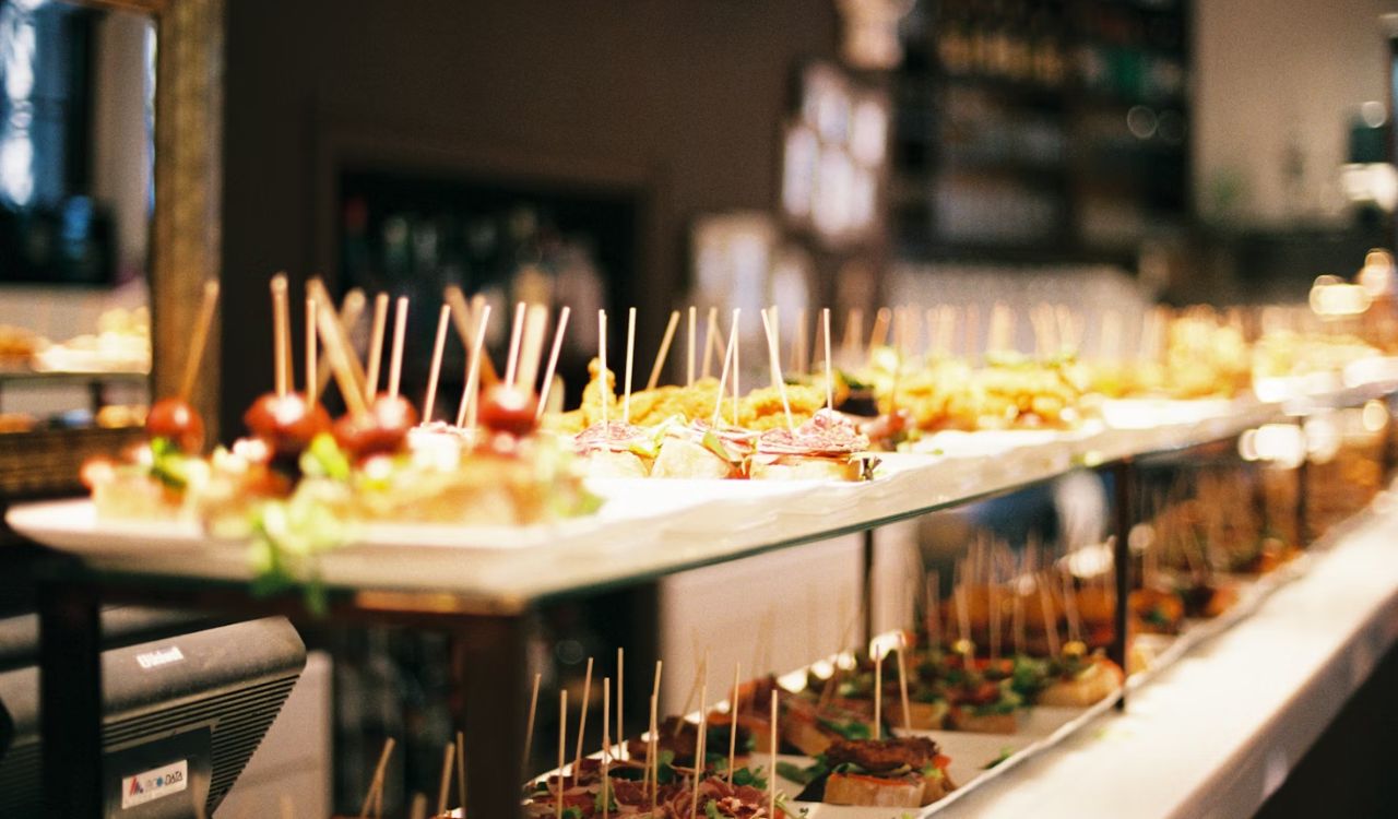 Variety of appetizers