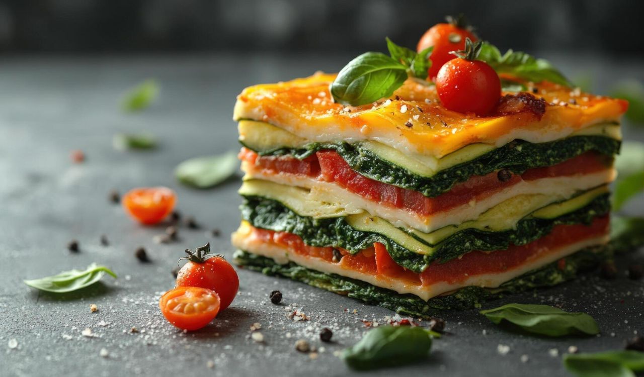 Vegetable lasagna