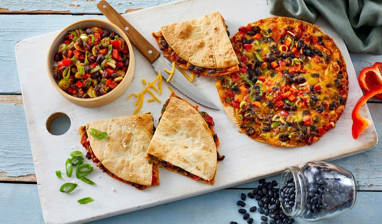 Vegetarian quesadillas