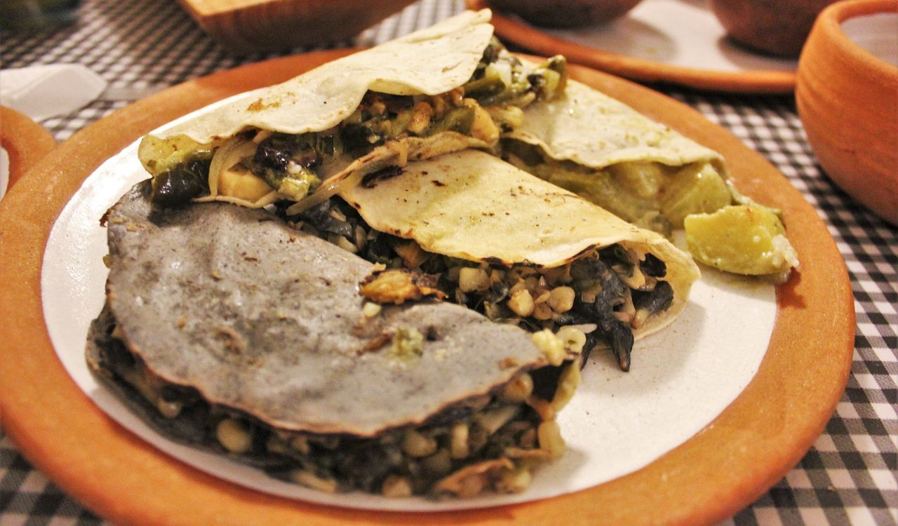 Vegetarian tacos