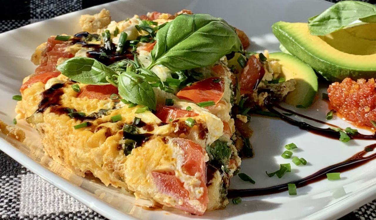 Veggie omelet