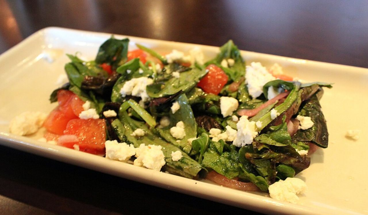 Watermelon and feta salad
