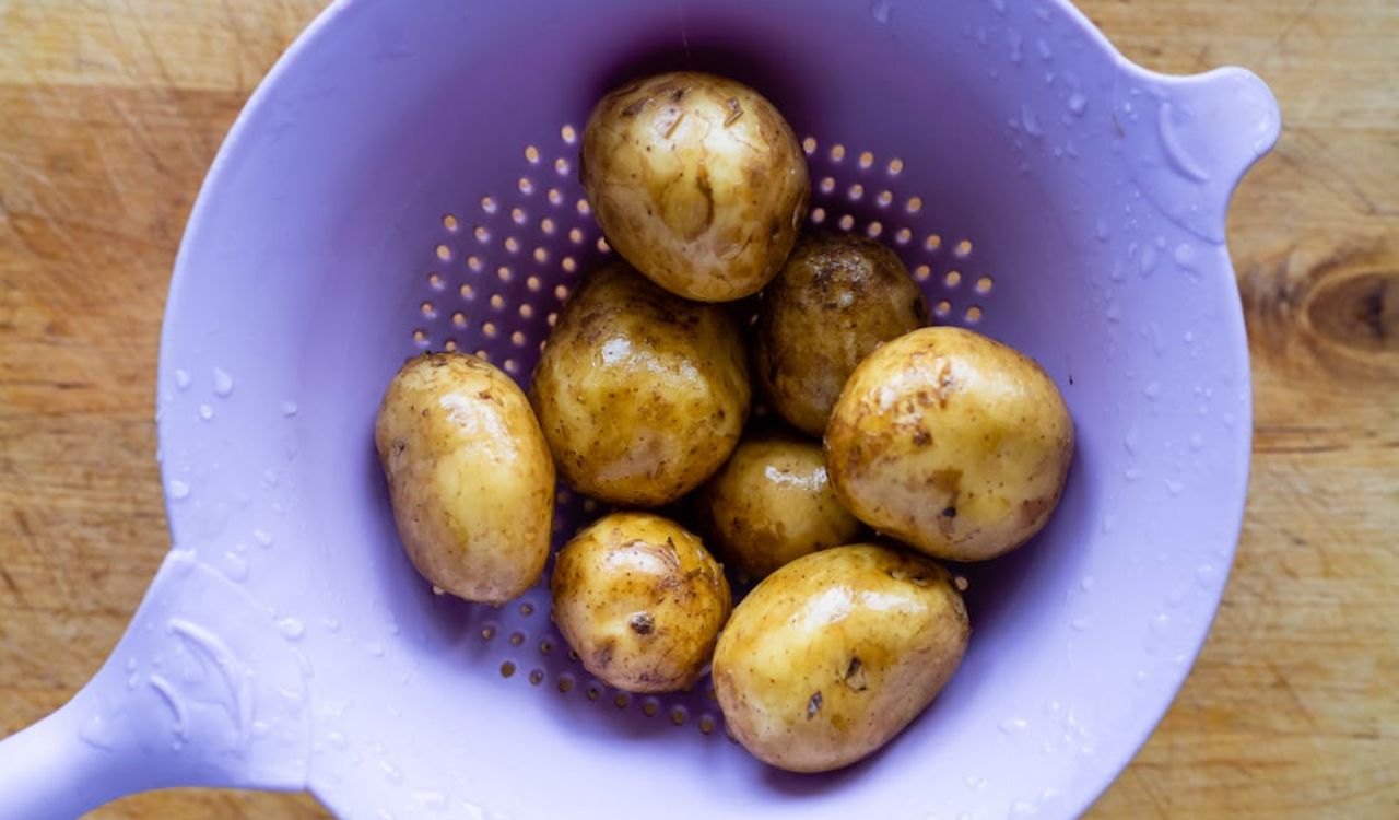 Wet potatoes