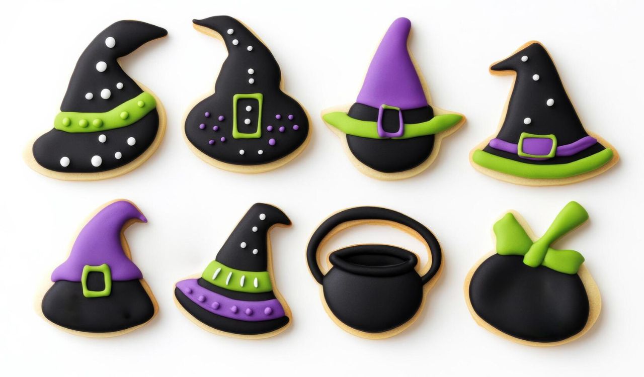 Witch hat cookies