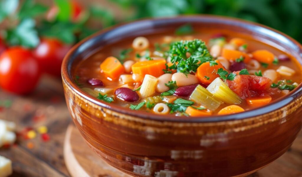 Minestrone soup
