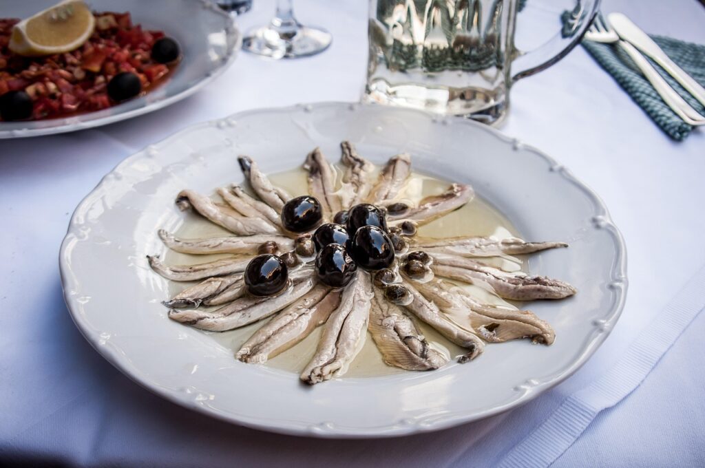Anchovies, Meal, Starter image.