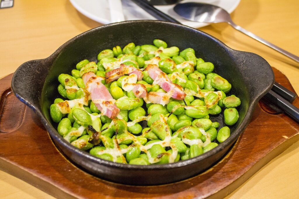 Charred Brussels Sprouts with Bacon and Balsamic