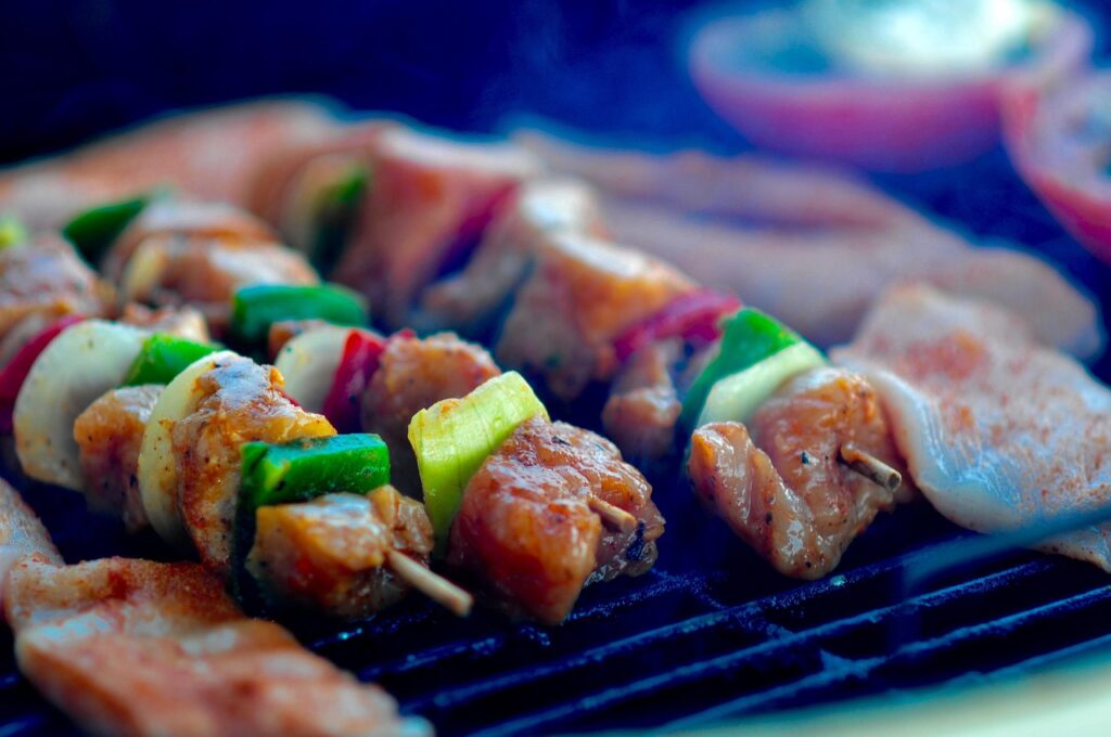  Classic Chicken and Veggie Skewers