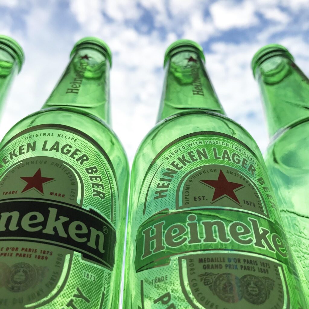 Heineken Light Summer Bottles