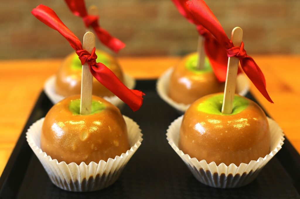 Caramel Apples with a Twist