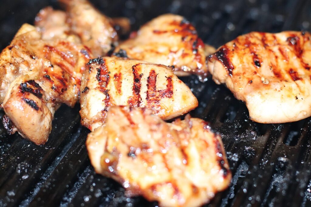 Chicken, Grill, Barbeque image.