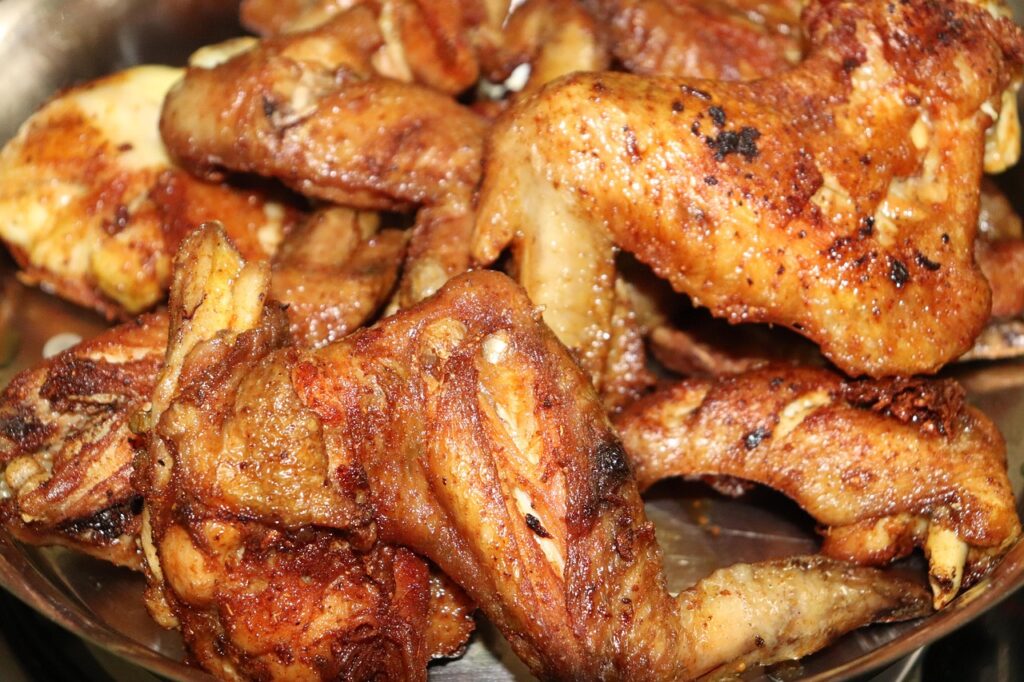 Maple Chili Grilled Chicken Wings