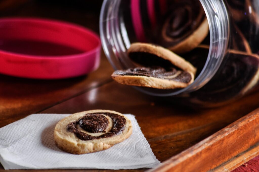 Nutella Swirl Skillet Cookie