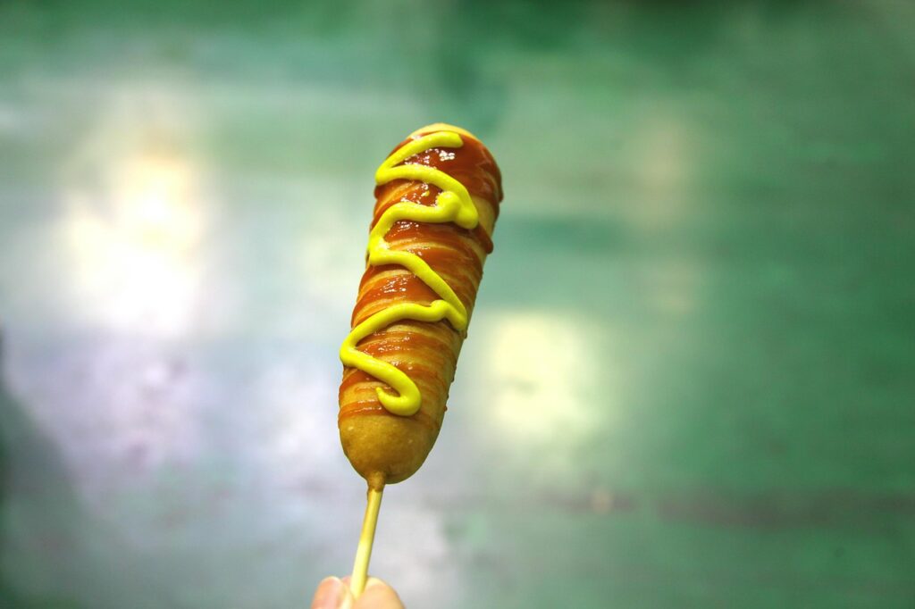 Corn Dogs on a Stick